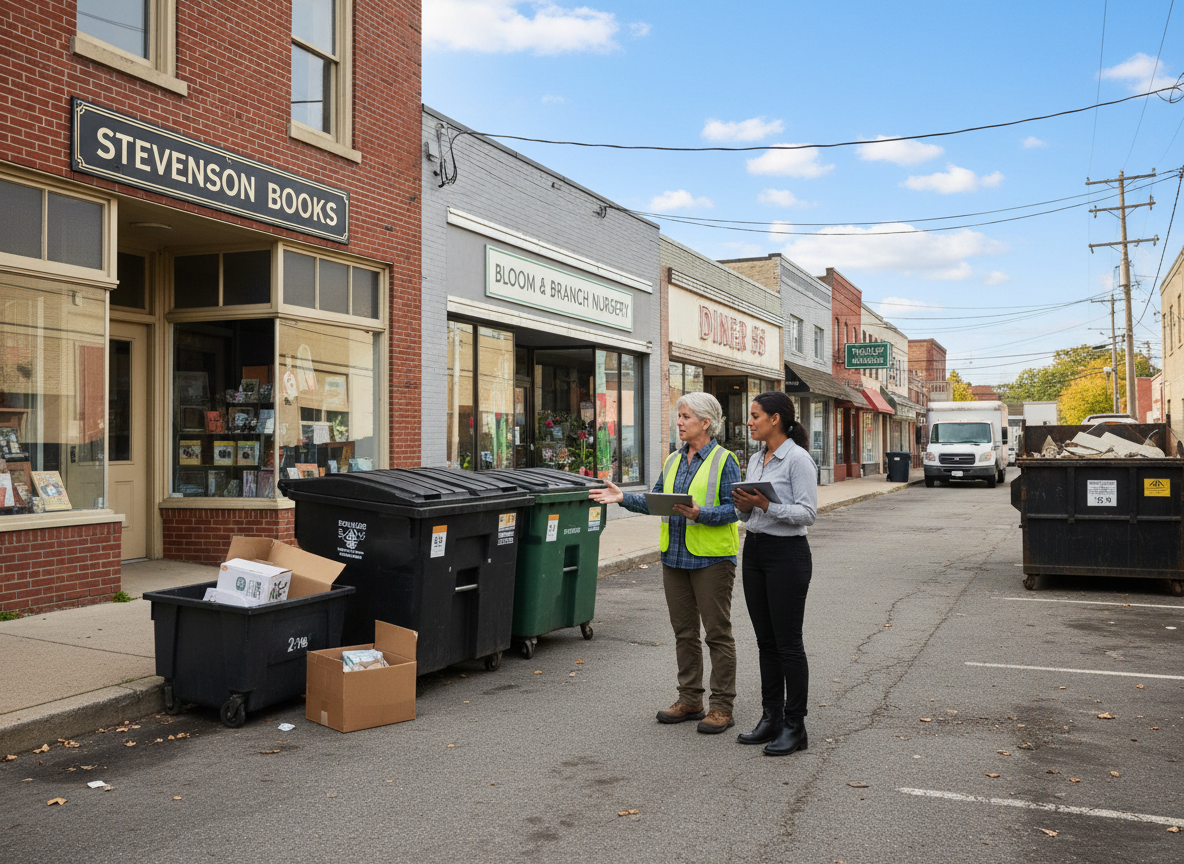 How to Estimate Commercial Dumpster Service Needs for Stevenson Retail Stores